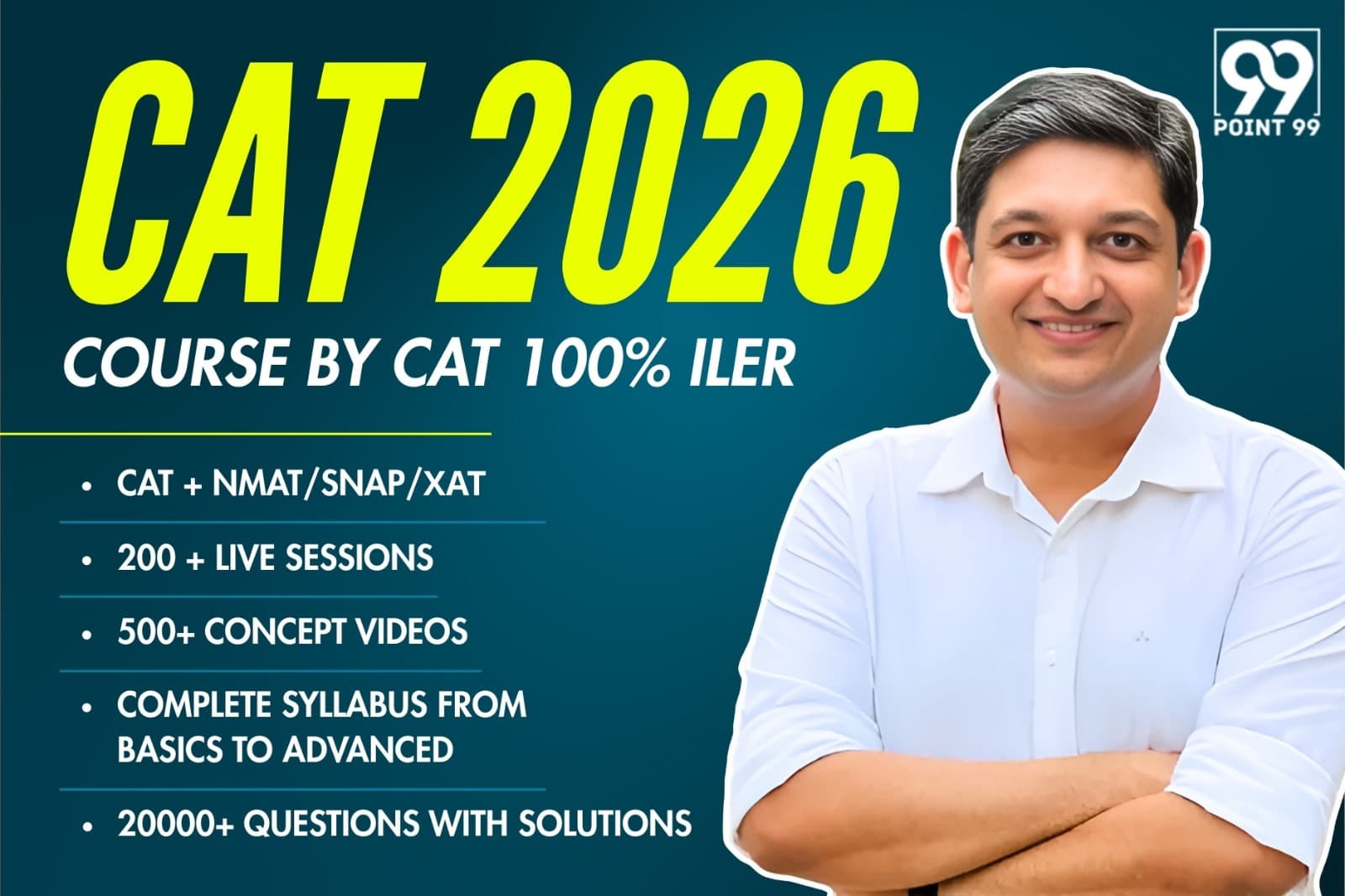 CAT 2026 Online Coaching - Comprehensive Package
